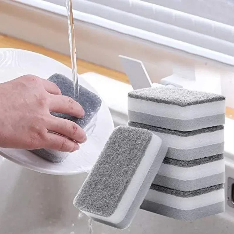Kitchen Cleaning Sponges Non Scratch Dish Washing Scouring Pads Multi Pack