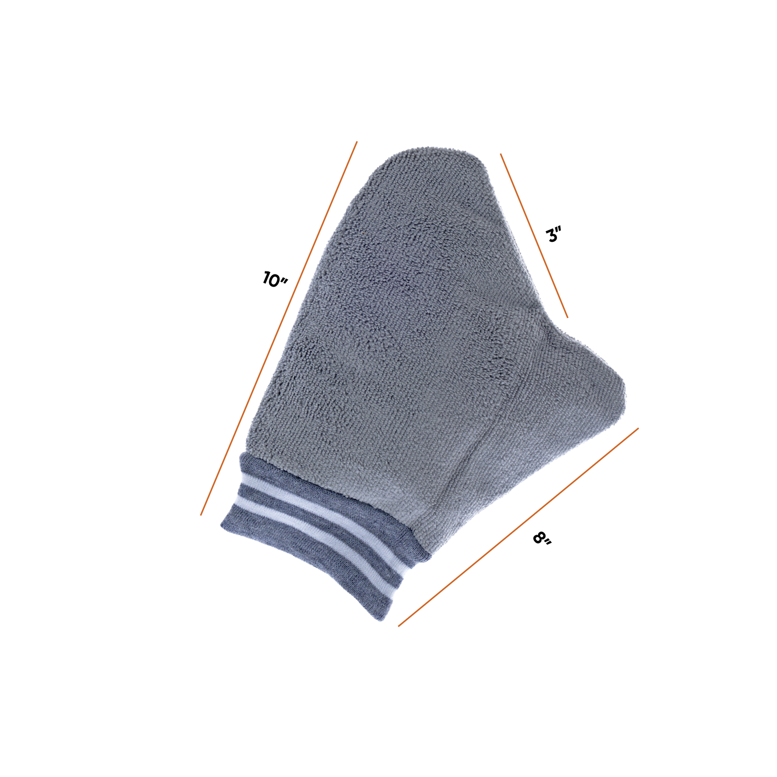 Superio Silver Polish Glove 2-Pack Reusable Ultra Microfiber Miracle Mitten
