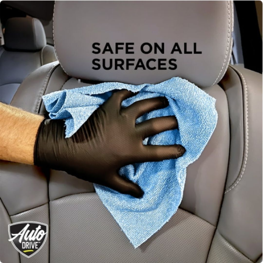 Auto Drive Tear Away Multi-Purpose Microfiber Towels on a Roll, Cleaning 75 Pack