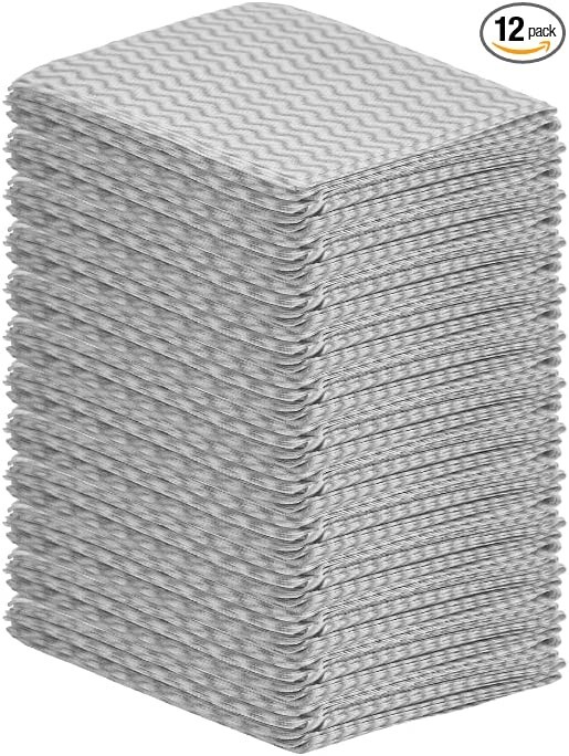Superio Handy Wipes Multi Purpose Reusable Wash Cloths(60, 12″x20″)
