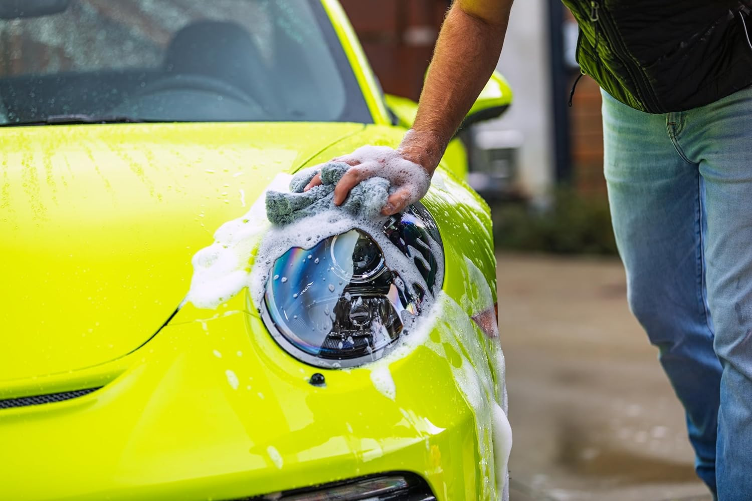 Super-Concentrated Car Wash for Vehicle Washing and Cleaning, Foaming Liquid Soa