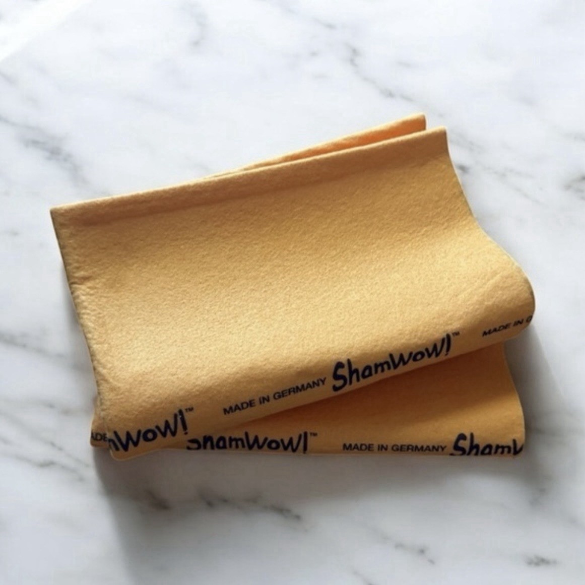 ShamWow (2) Pack Cleaning Cloths 23×19 Made In Germany Authentic