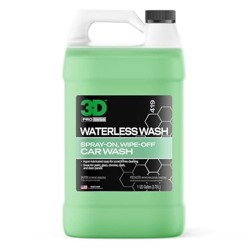 Waterless Car Wash – Easy Spray Waterless Detailing 128 Fl Oz (Pack of 1)