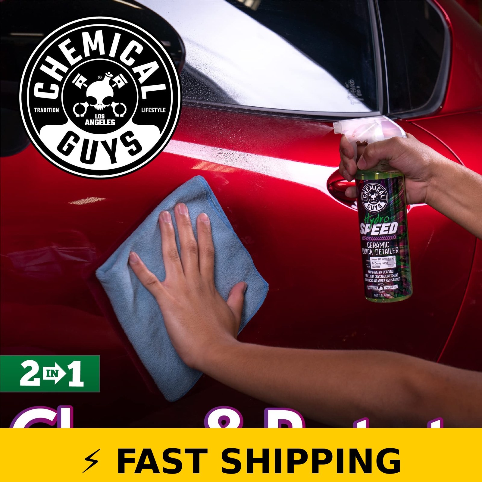 Chemical Guys HydroSpeed SiO2 Ceramic Quick Detailer 128 oz
