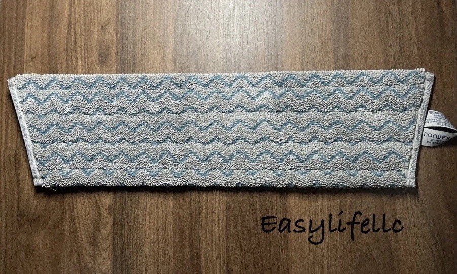 Microfiber Tile Mop Pad Replacement – Large – Blue Gray