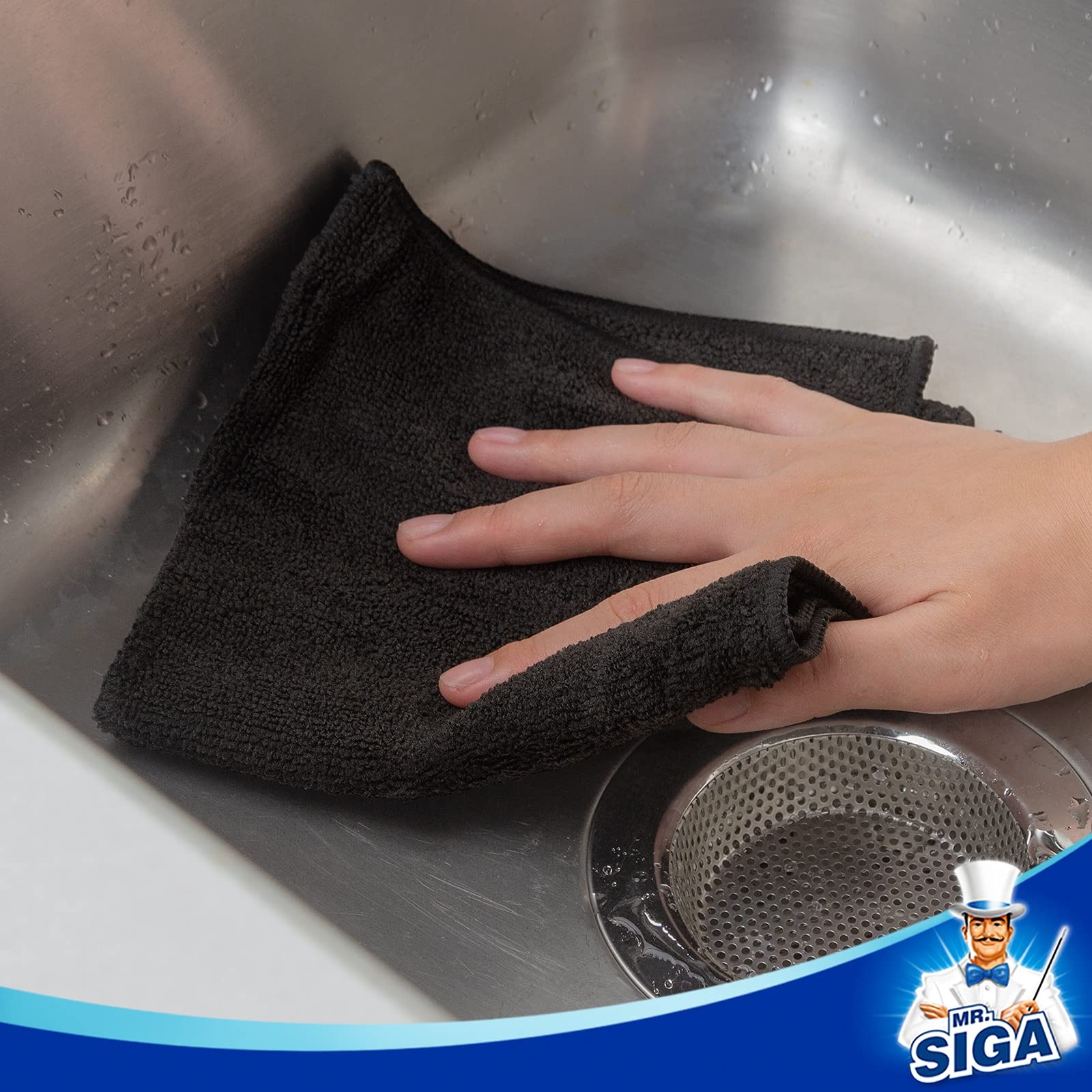 Microfiber Cleaning Cloth, All-Purpose Microfiber Towels, Streak Free Cleanin…