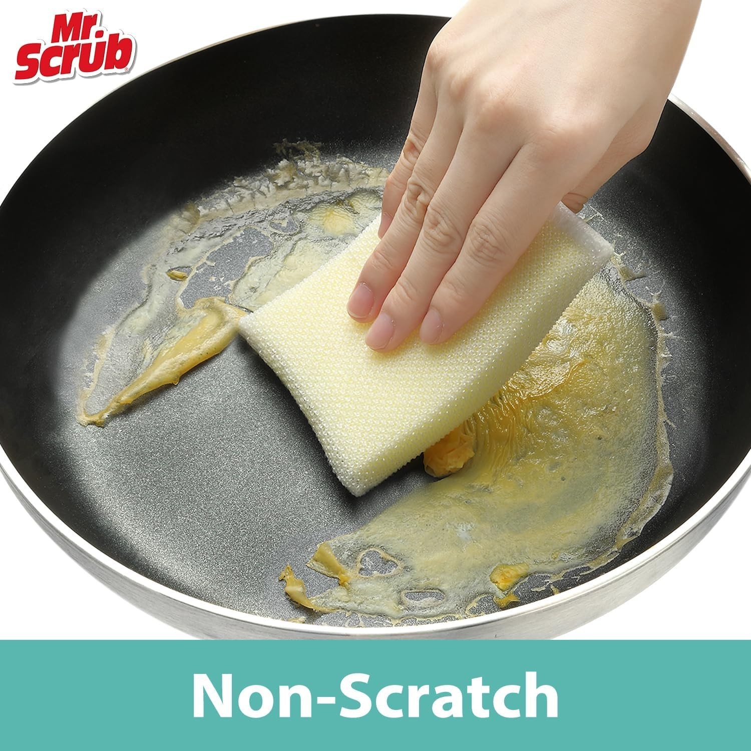 All-Purpose Sponges, Non Scratch, for Washing and Cleaning Dishes, Scrub and…
