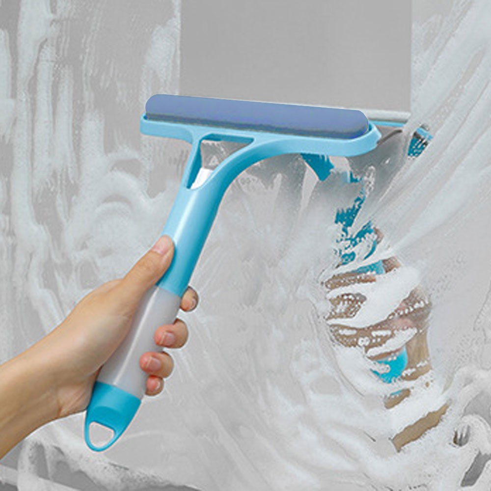 3 in 1 Spray Scraper Wipe Window Squeegee Glass Cleaner Shower Household Tools