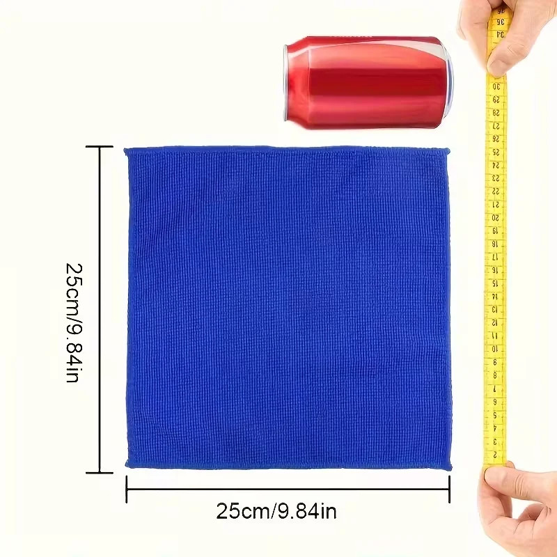 1-50pc Lot Microfiber Detailing Cloths Fits Cars – Scratch-Free Polishing Towels