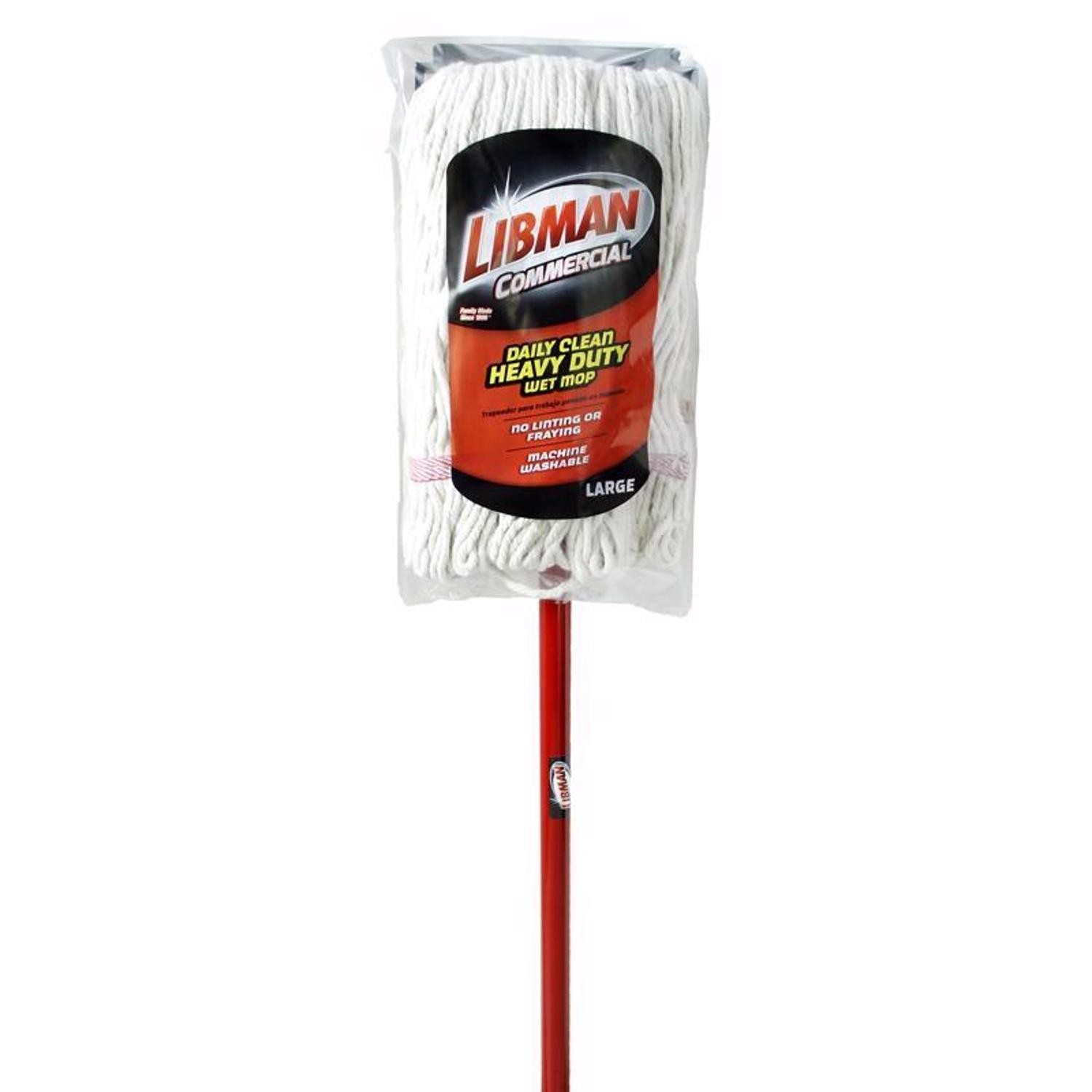 Libman 979 Cotton/Poly Blend Looped-Ends All-Purpose Heavy-Duty Wet Mop