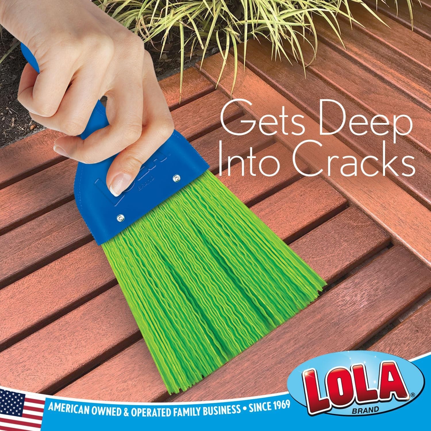 Heavy Duty Whisk Broom, Hand Brush, Durable Bristles, Whisks Away Dirt & Debris,