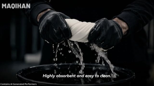 Chamois Cloth for Car – Sheepskin Cleaning Cloth Car Drying Towel Real Sheepskin