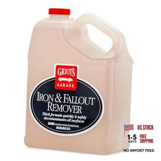 Iron and Fallout Remover for Car Detailing and Cleaning, 128 Fl Oz (Pack of 1)