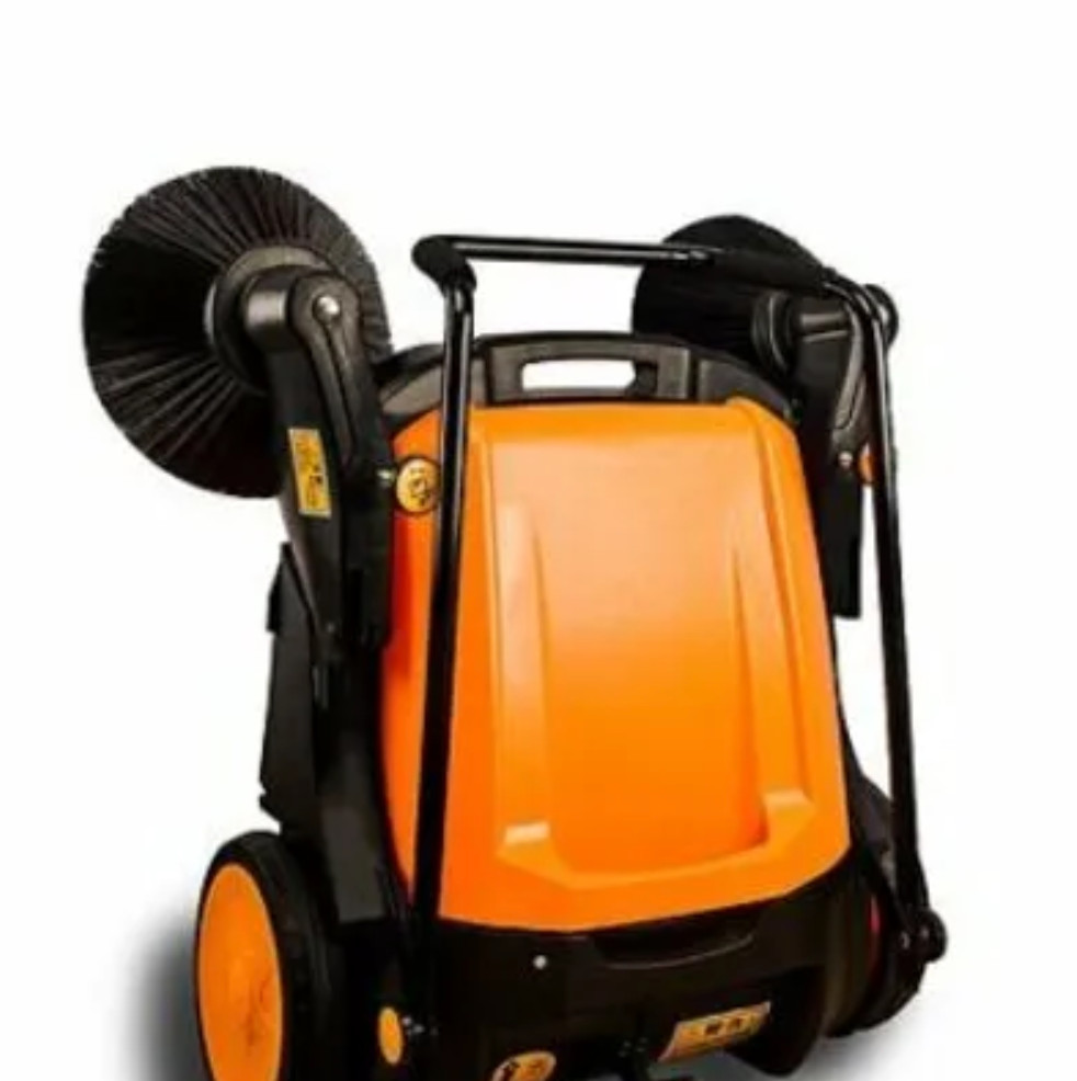 Industrial Floor Sweeper, Dual Side Brooms,39″ Walk-behind Floor Sweeper, C38