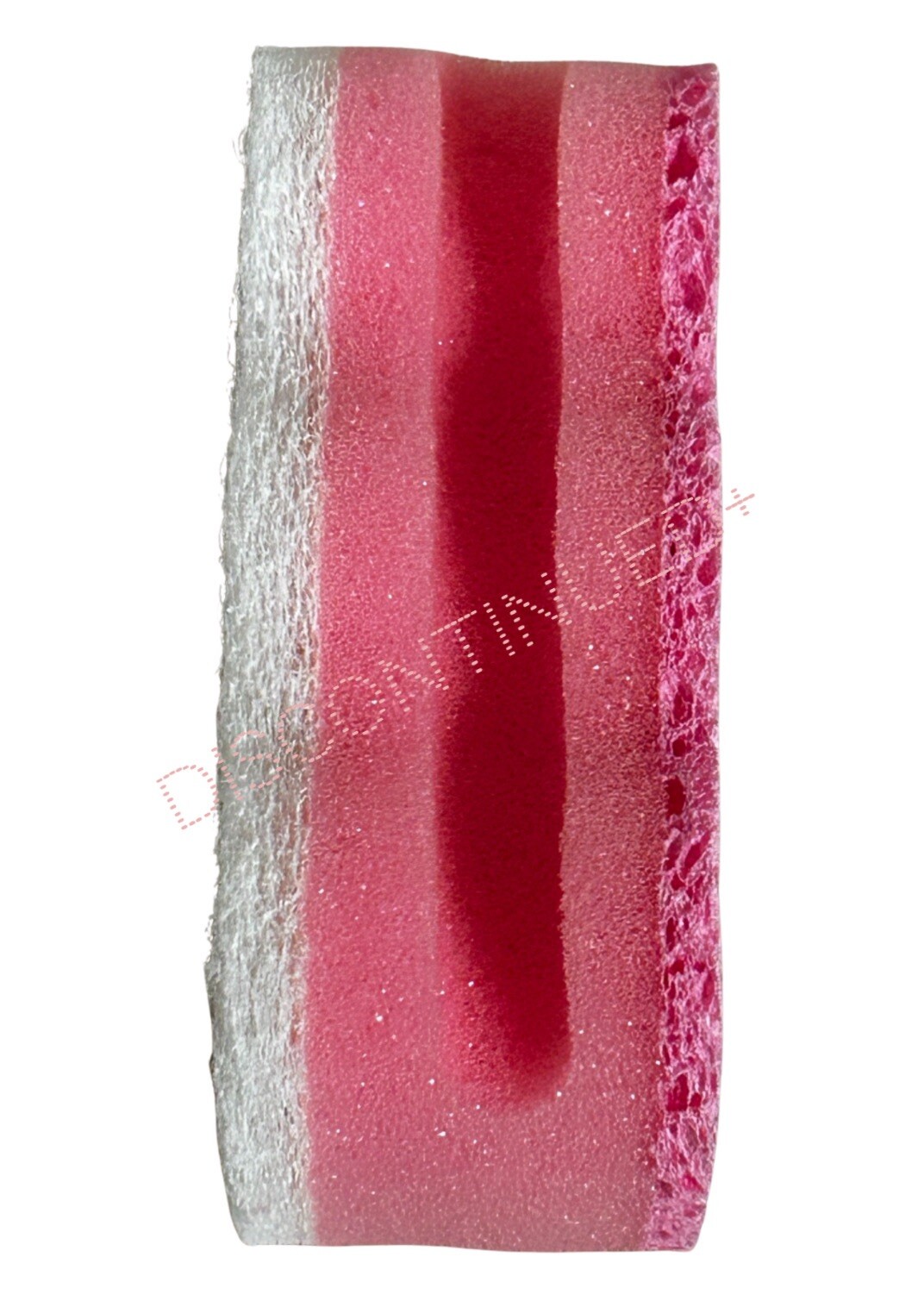 3 x Scrub Buddies Double Sided Nail Guard Sponges with Scrubbing & Wiping Power