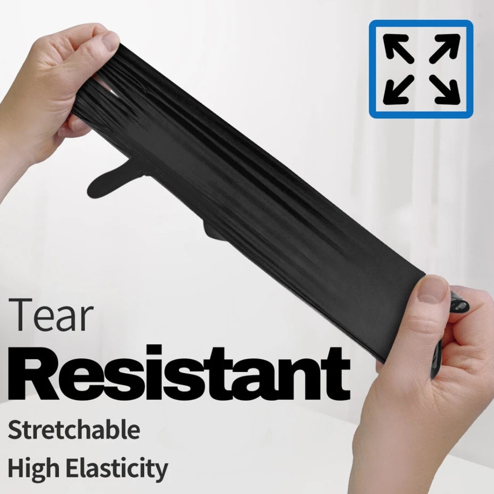 Advance Black Nitrile Exam Gloves 5 Mil Powder Free Latex Free Bulk 1000ct Glove