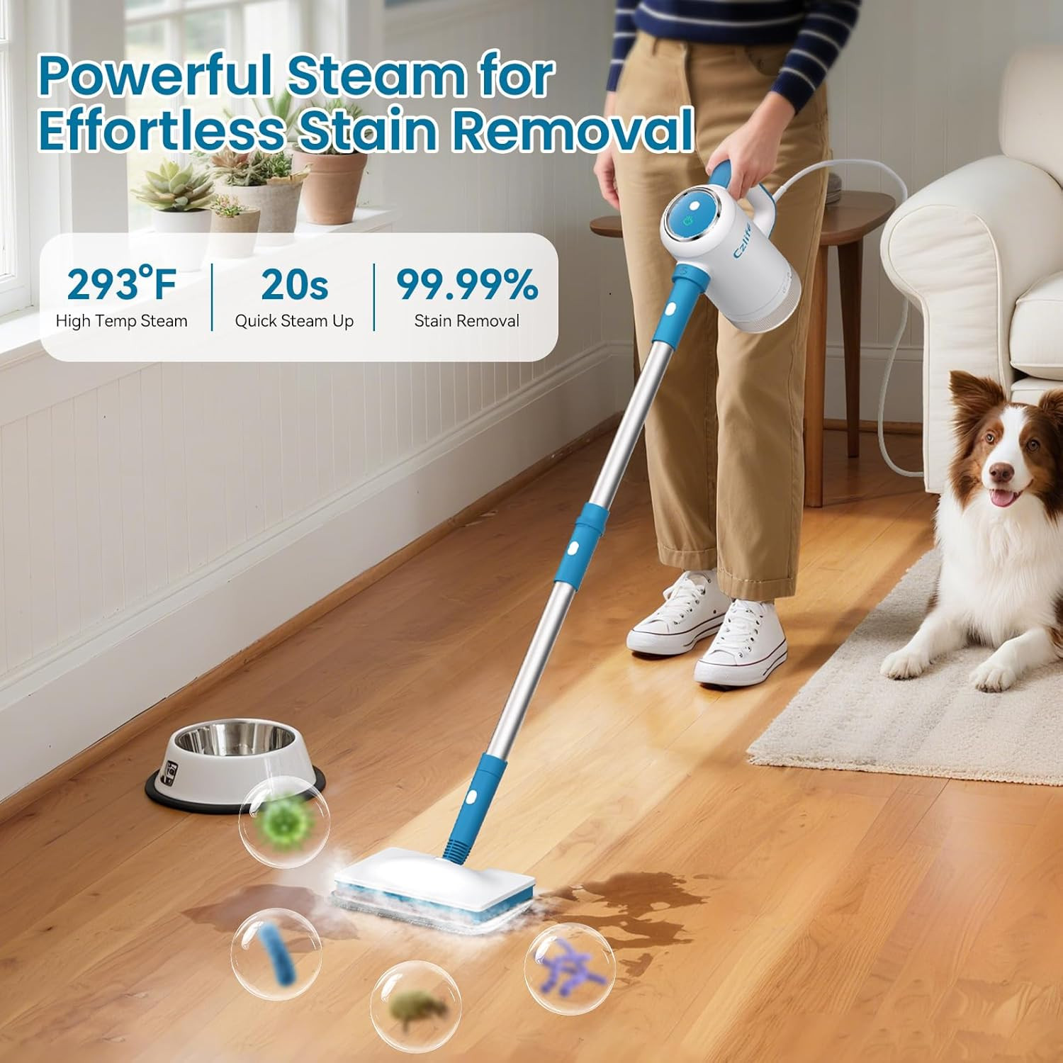 13-In-1 Steam Mop, Handheld Steam Cleaner for Home and Floor Cleaning, Floor Ste