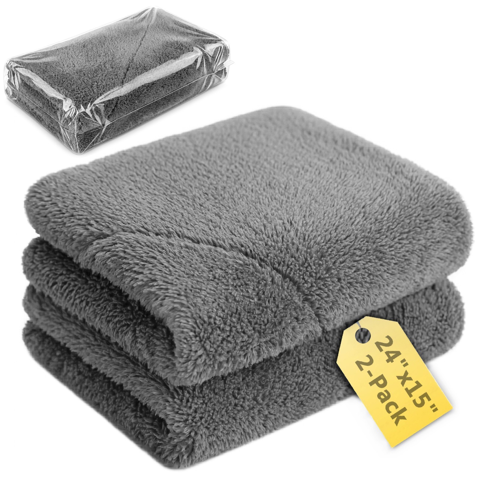 Large Soft Microfiber Towel Rag for Car Wash-Cloth Drying Cleaning Waxing Polish