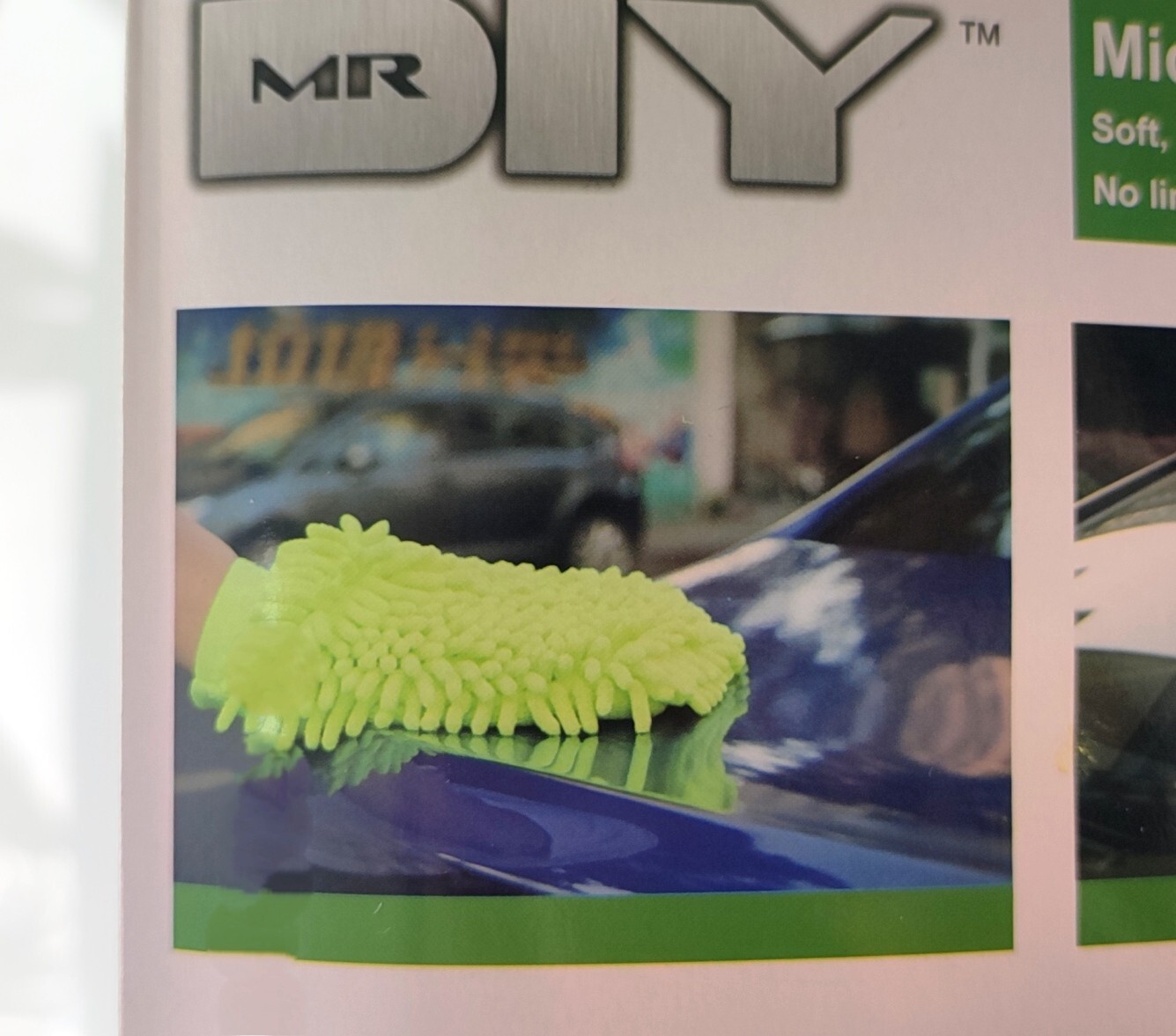 Microfiber Car Wash Mitt Cleaning Glove Window Home Polishing Dusting Multi‑Use