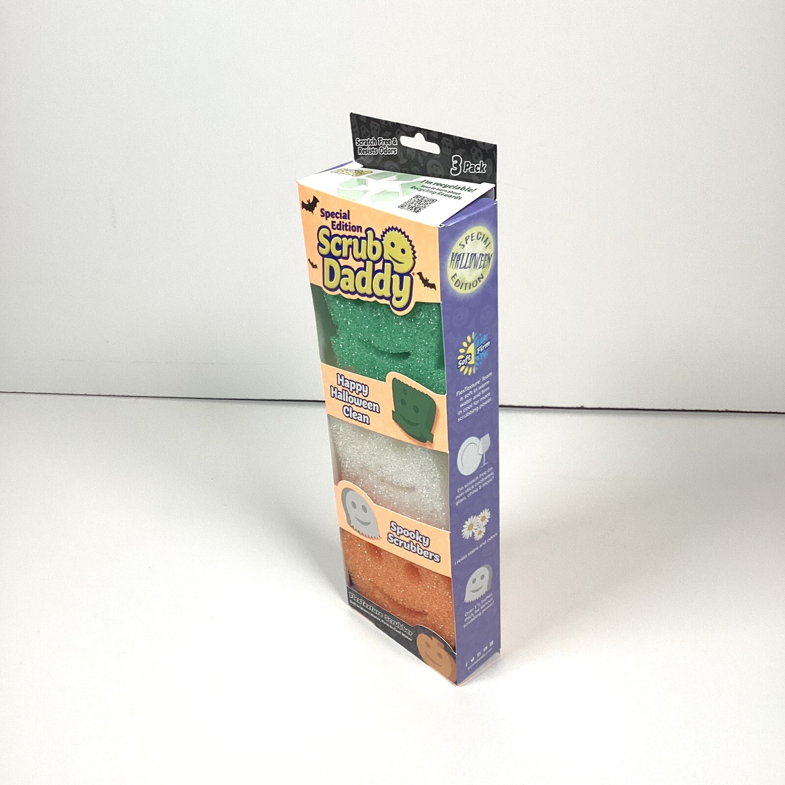 Scrub Daddy Sponge Halloween Edition Sponges 3 Count Sponge – BRAND NEW SEALED!!