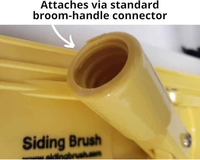 Vinyl Siding Cleaner – Eco-Friendly Nylon Brush for Exterior House Cleaning