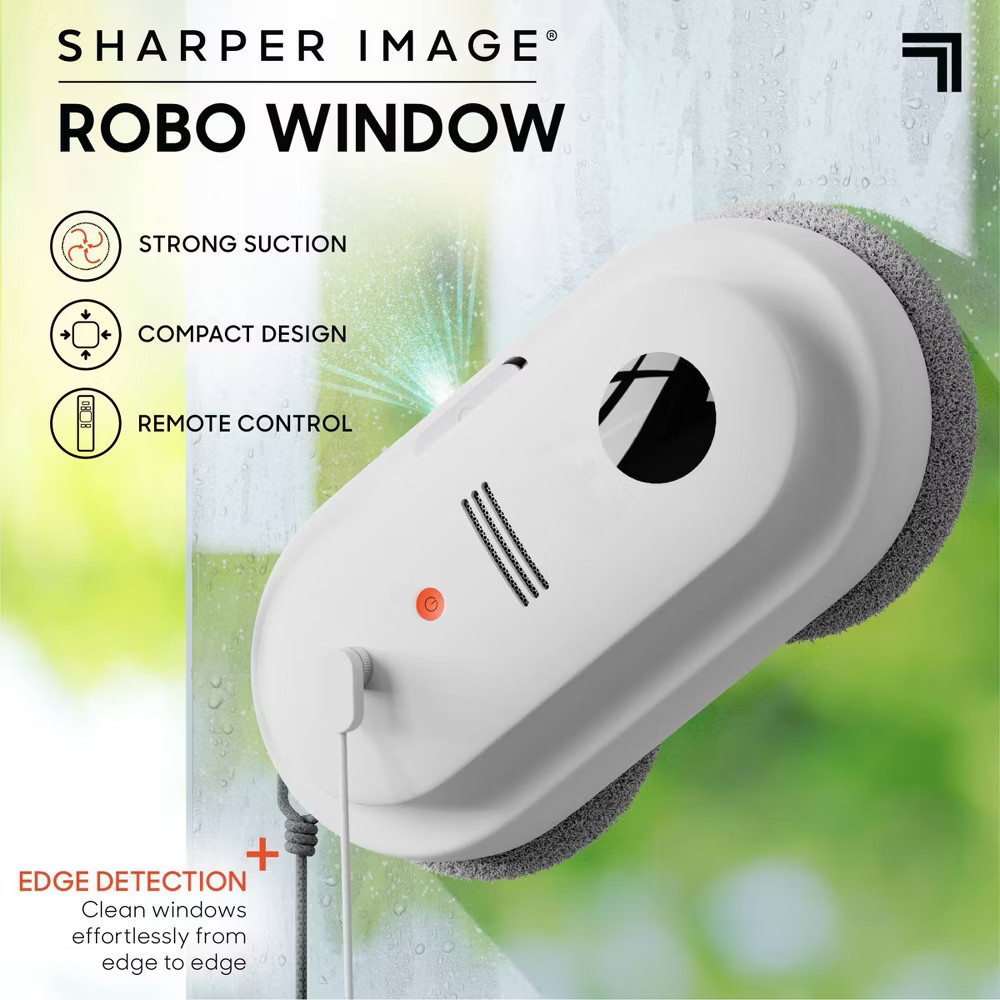 Sharper Image Robotic Window Vacuum Cleaner