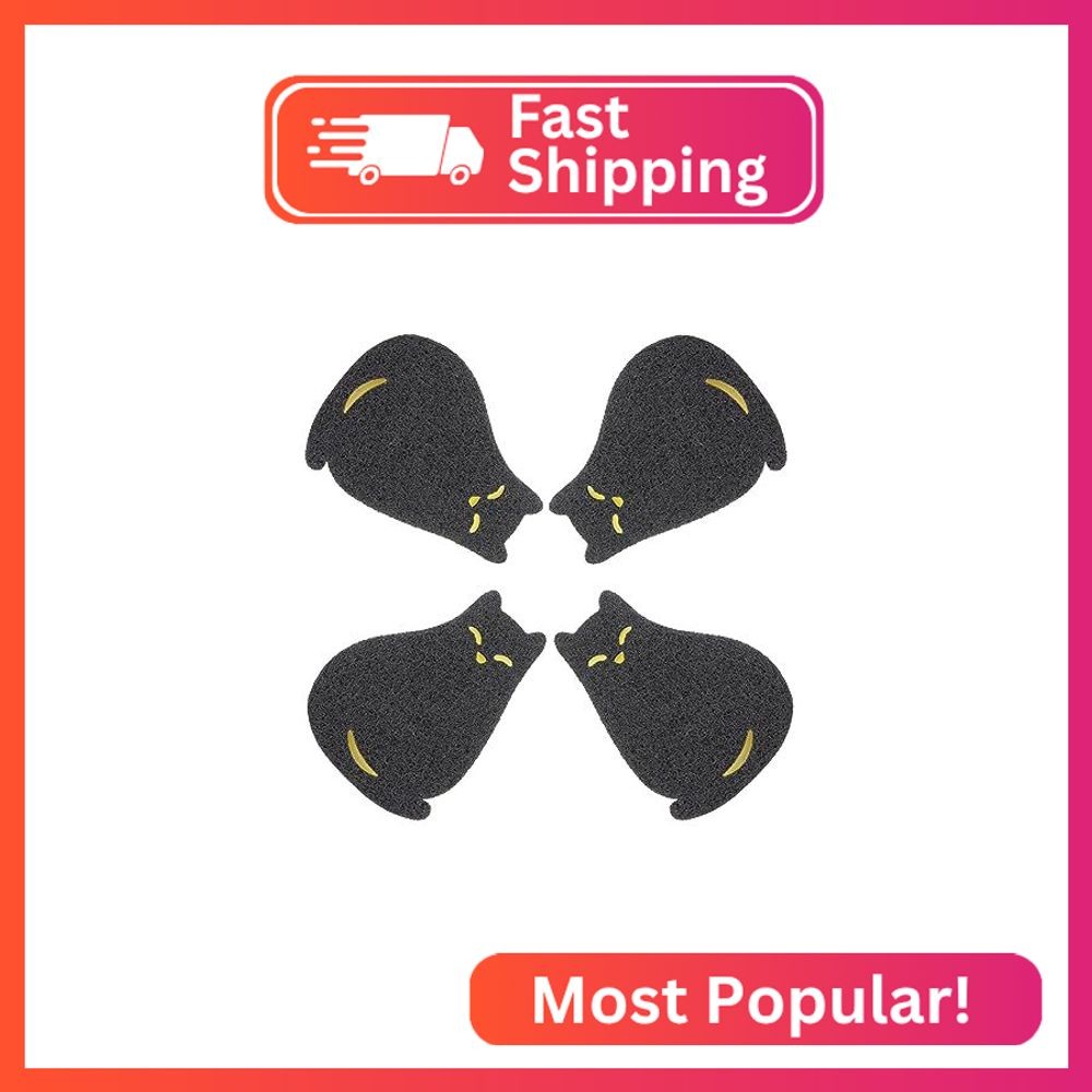 4 Pieces Cat Kitchen Cleaning Sponge Double-Sided Multi-Use Scrub Sponge Dish Sp