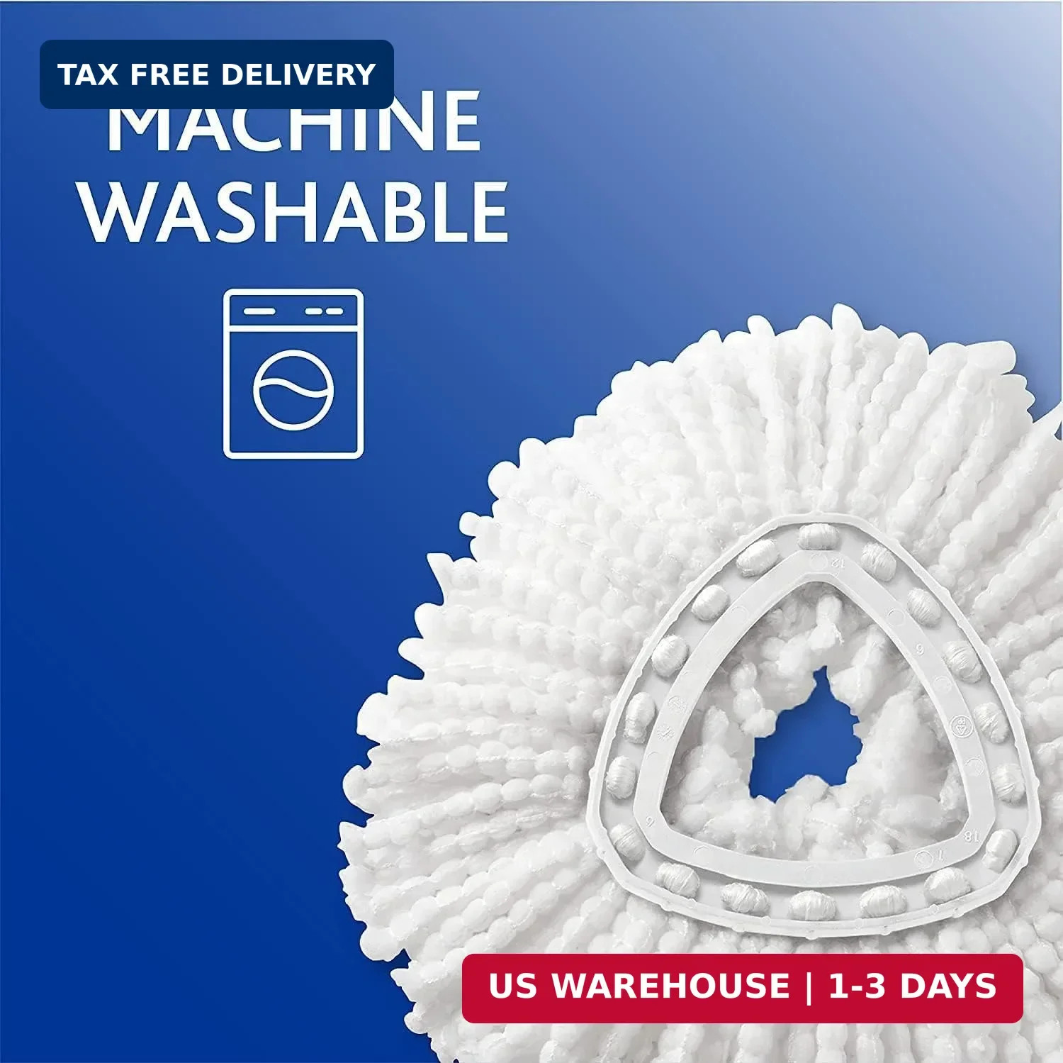 O-Cedar EasyWring Spin Mop Head Refill (Pack of 3)