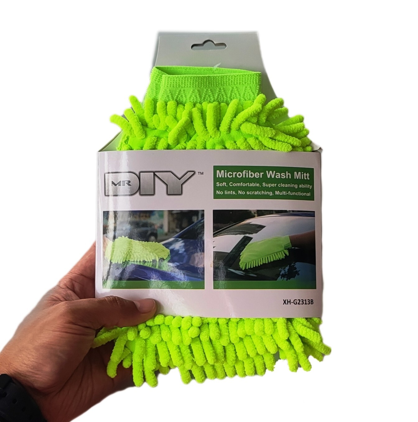 Microfiber Car Wash Mitt Cleaning Glove Window Home Polishing Dusting Multi‑Use