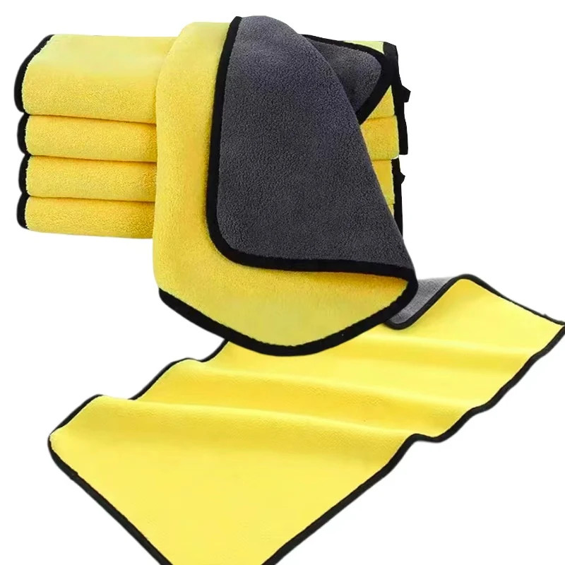 1/2/5PCS Car Wash Towels Cleaning Cloth Absorbent Dry Cloth General Purpose Micr