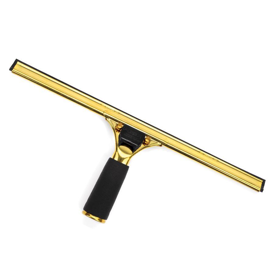 Ettore Brass Squeegee with Quick Release – Tackle Any Window Like a Pro