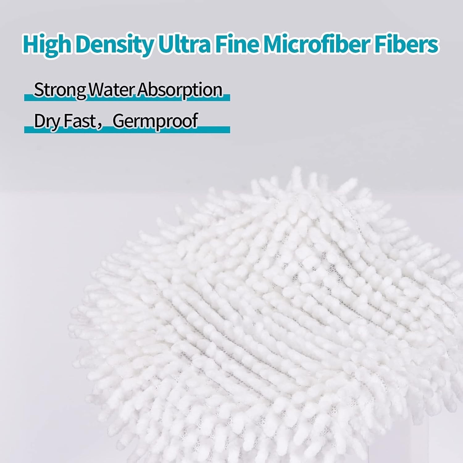 High-Quality Microfiber Mop Pads for Light ‘N’ Easy S3601 – Reusable 4 Pack