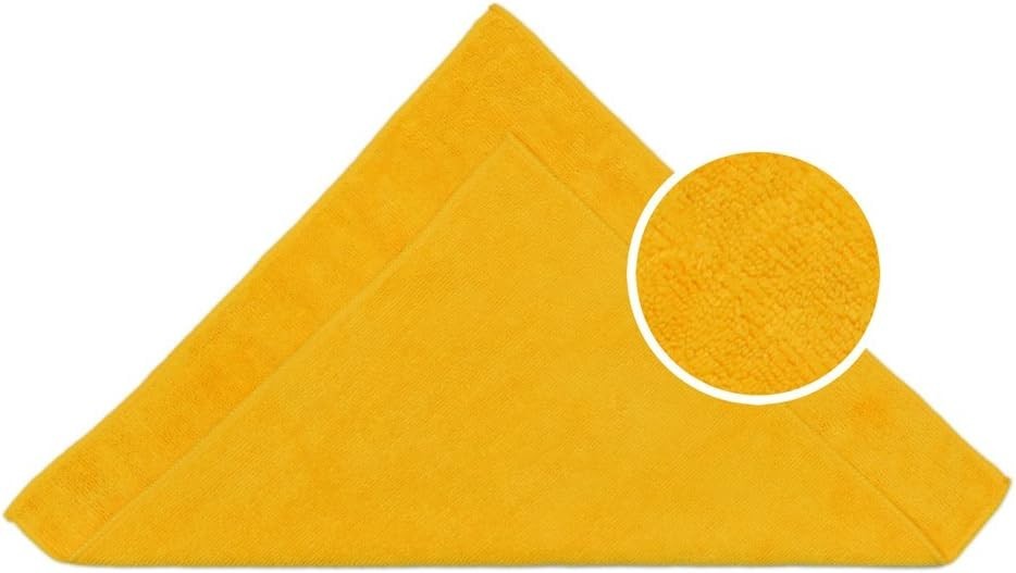 CARCAREZ Premium Microfiber Detailing Towels, 340 GSM Lint Free Car Buffing…