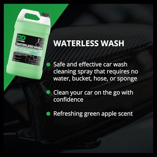 Waterless Car Wash – Easy Spray Waterless Detailing 128 Fl Oz (Pack of 1)