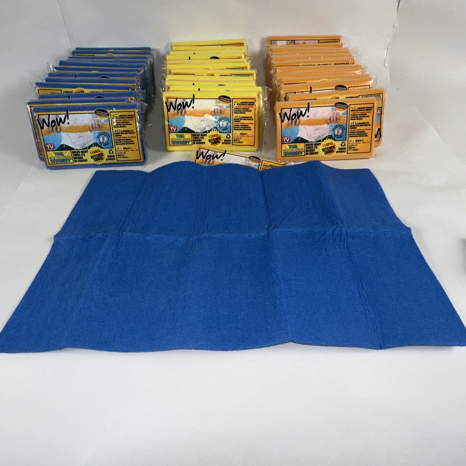 Bundle of 36 Pc The Original Shammy Multi Purpose 9.85”x13.75” Reusable Washable