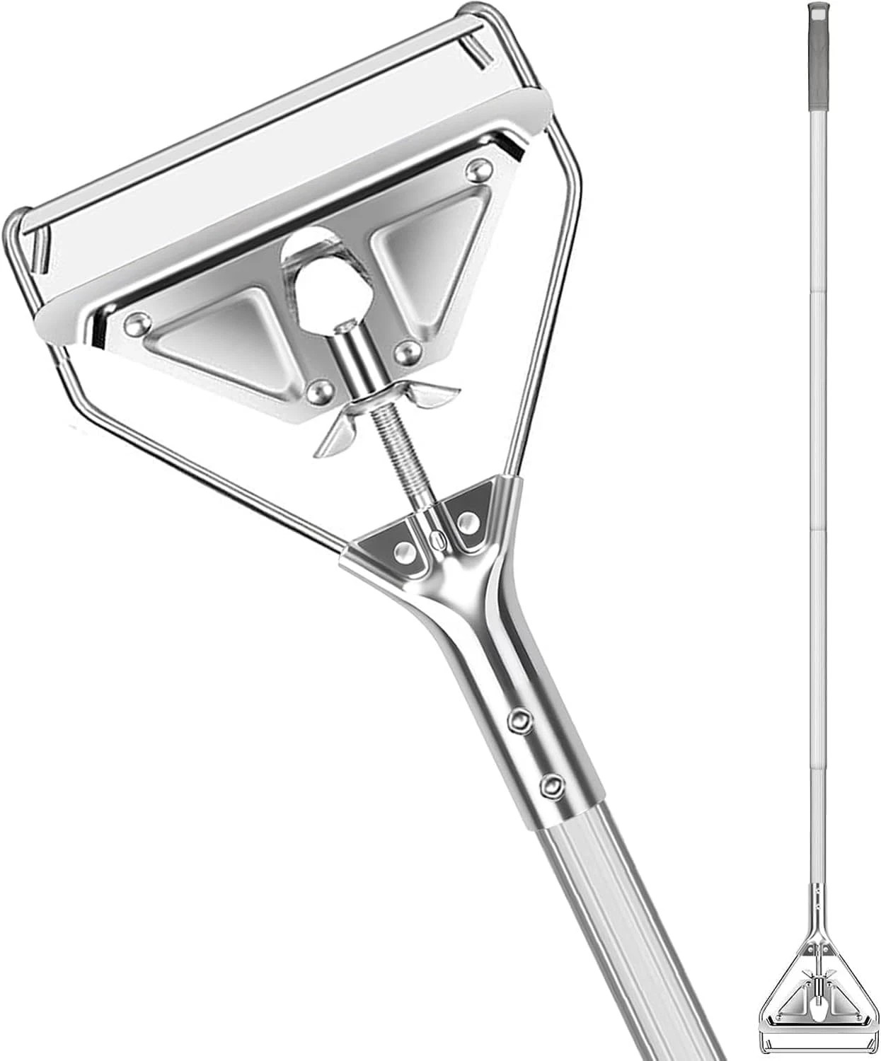 Commercial Mop Handle Heavy Duty,Industrial Metal Mop Stick Replacement for Home