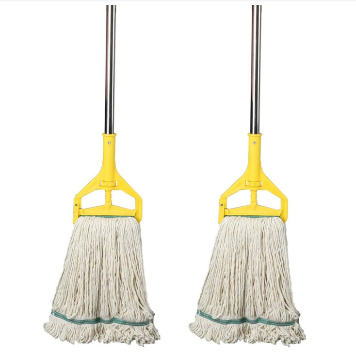 OFO Loop-End String Wet Mop, Heavy Duty Commercial Industrial Dust Mop , 67in