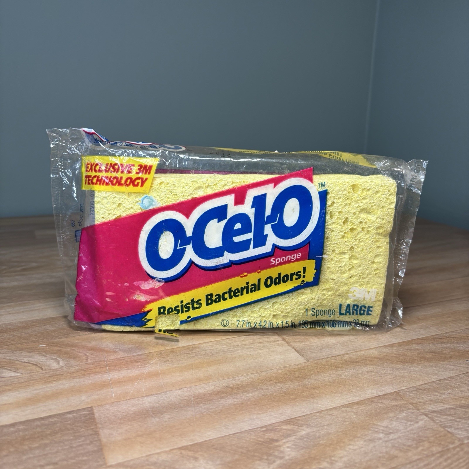 VTG Scotch Brite Ocelo Multi Purpose Large Sponge 3M Antimicrobial 7.7×4.2×1.5”