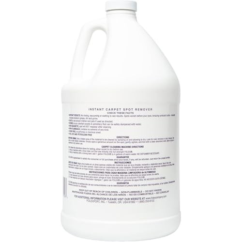Instant Carpet Spot Remover 128 oz – Powerful Stain 128 Fl Oz (Pack of 1)