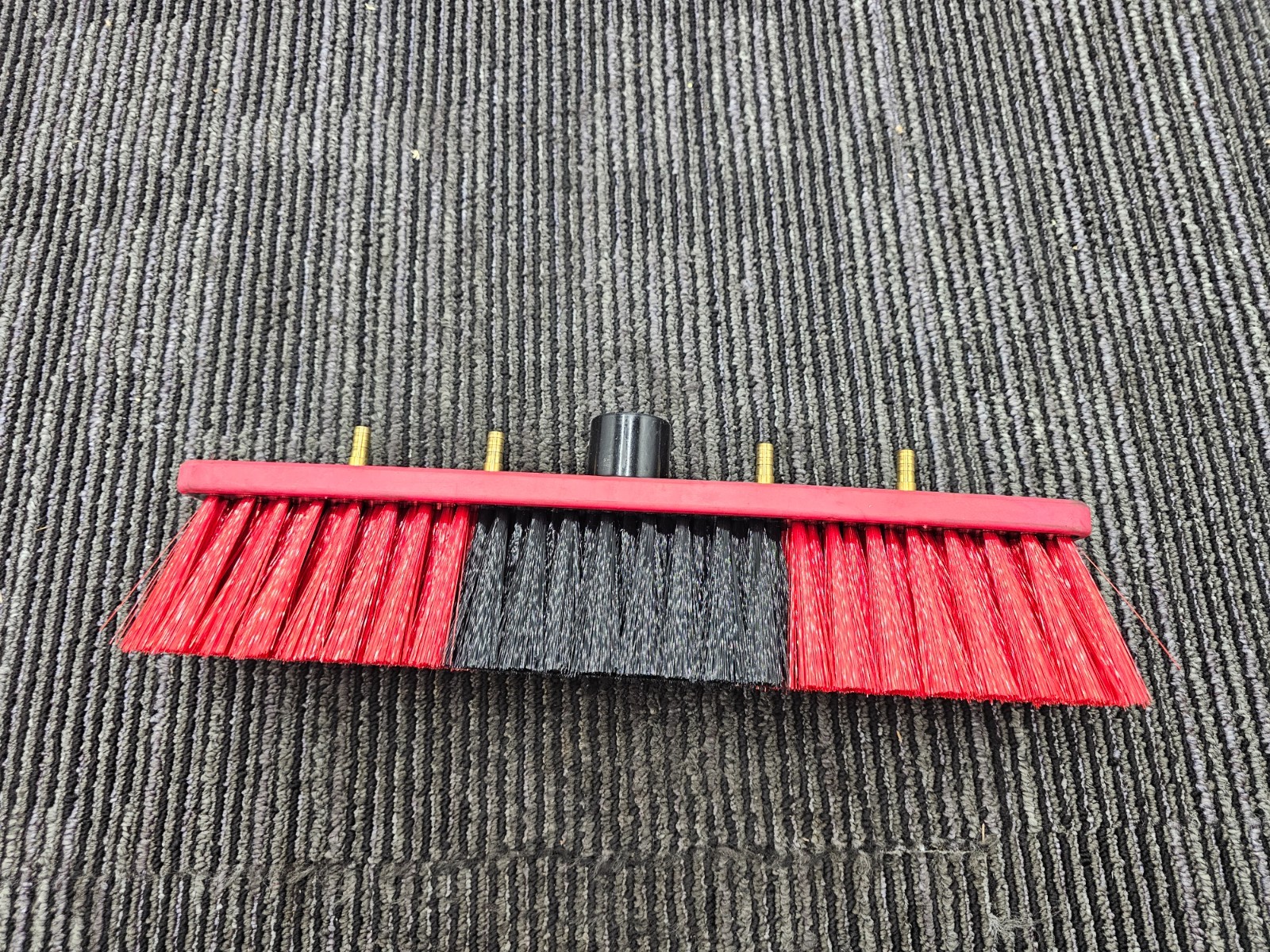 Window Cleaning Brush Head for Solar Panel Washing Water Flow Through NO POLE