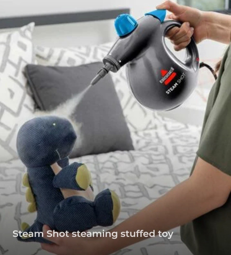 BISSELL Steam Shot Handheld Steam Cleaner & Sanitizer Kit New 4155D
