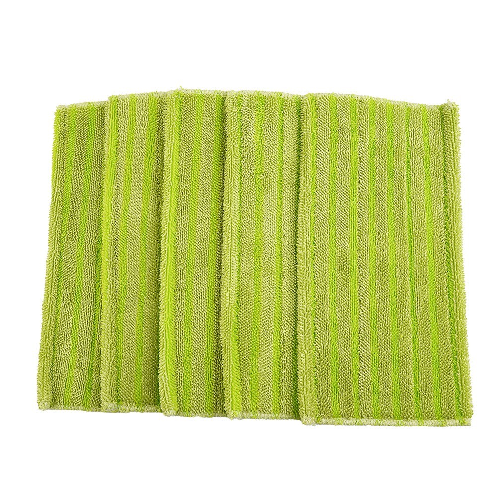 Microfiber Cloth Cloth 29*15cm 5 Pack 500 Times Dirt For Swiffer Wet Jet