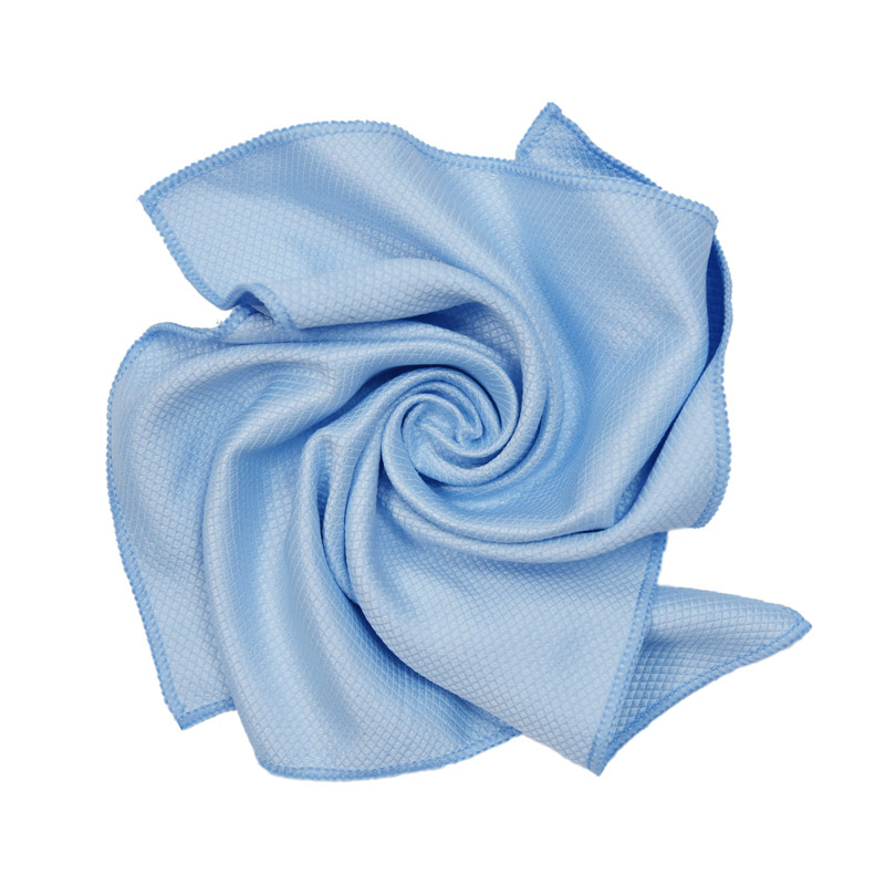 24 Pcs Glass Cleaning Cloth Window Microfiber Towel Diamond Pattern 15″x18″