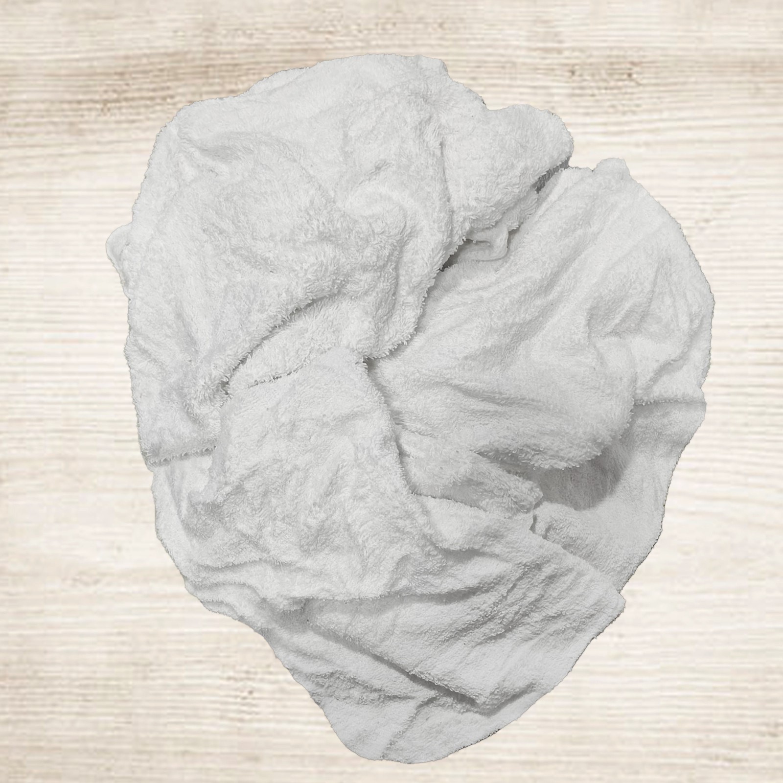 New White Terry Rags 10 LB Box – Cotton Cleaning Towels for Multipurpose Use