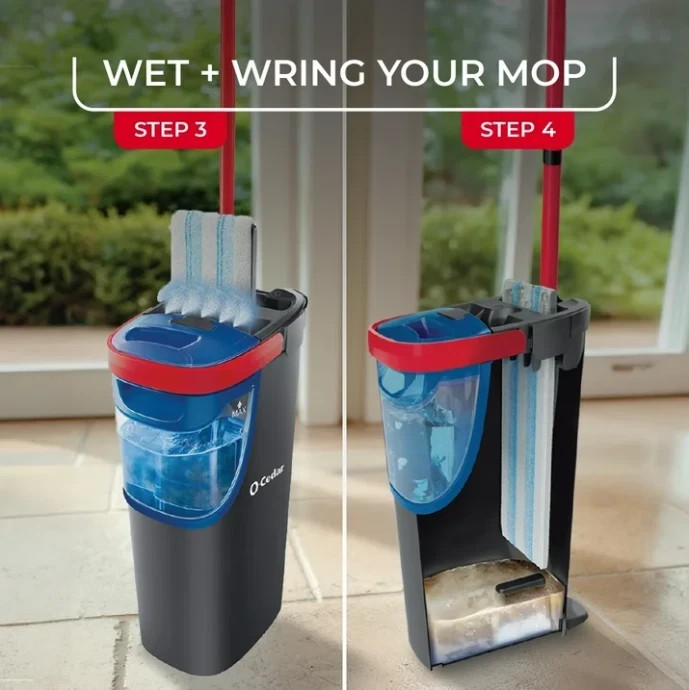 O-Cedar H2prO Microfiber Flat Mop System – New