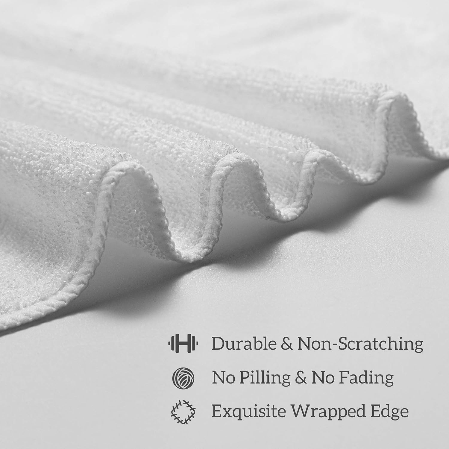 Ultra-Soft, Eco-Friendly Microfiber Cleaning Cloths 90 Pack – Machine Washable