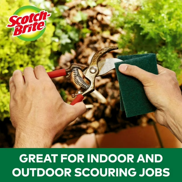 Scotch-Brite Heavy Duty Industrial Sized Scour Pads (20ct)