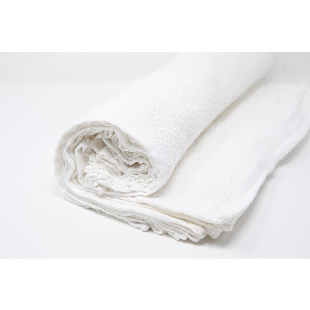 Hyper Tough 100% Cotton 14″ x 17″ All Purpose Terry Towels, 18 Pack, White