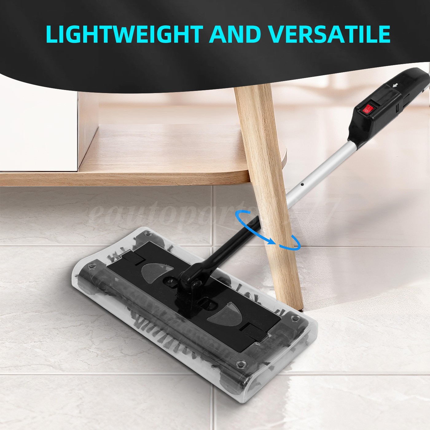 Floor Sweeper Cordless Electric Rechargeable Floor&Carpet Vacuum Cleaner Handle
