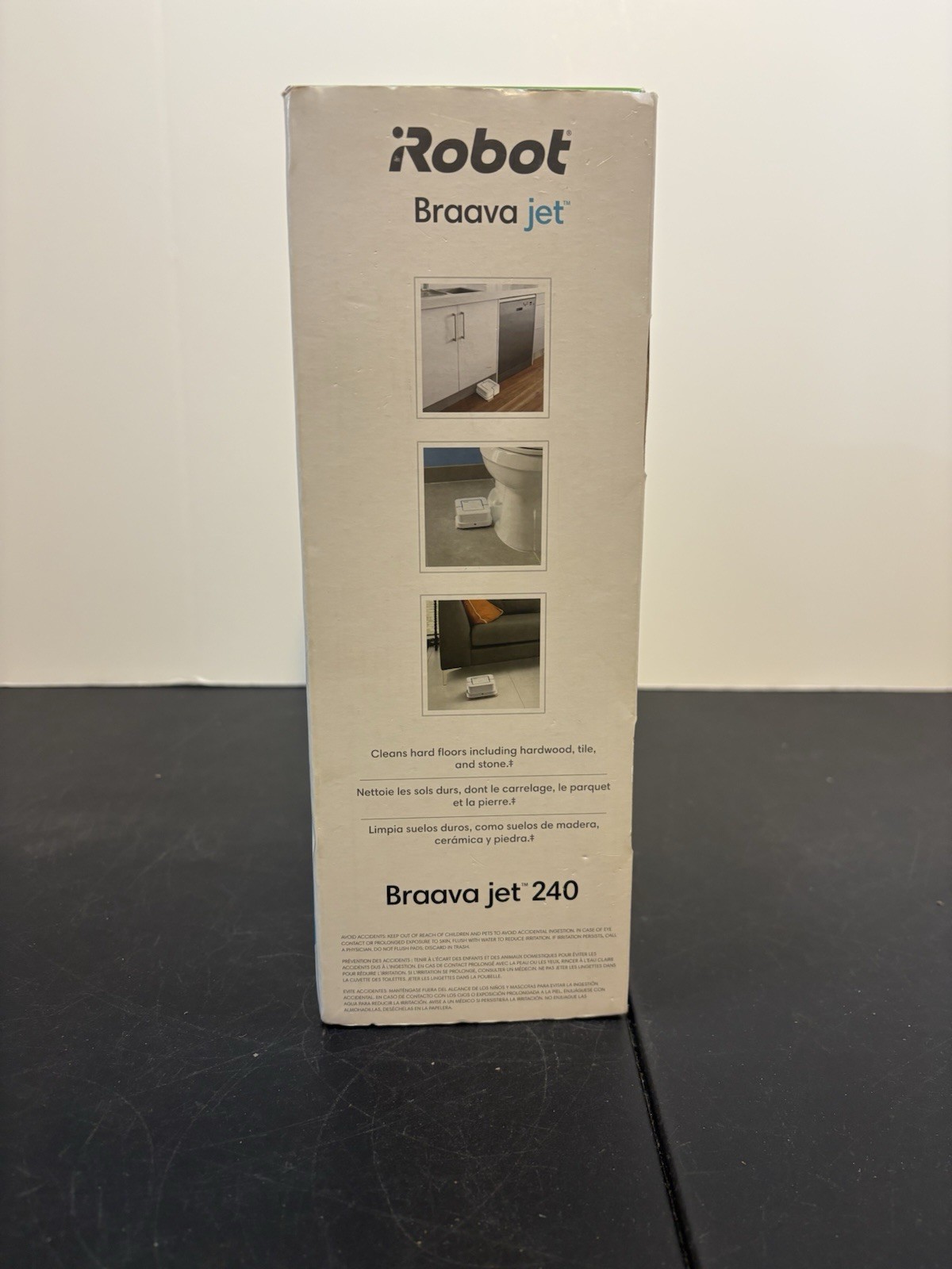 iRobot Braava Jet 240 White Mopping Robot -Works